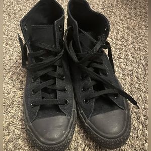 Black High Top Converses